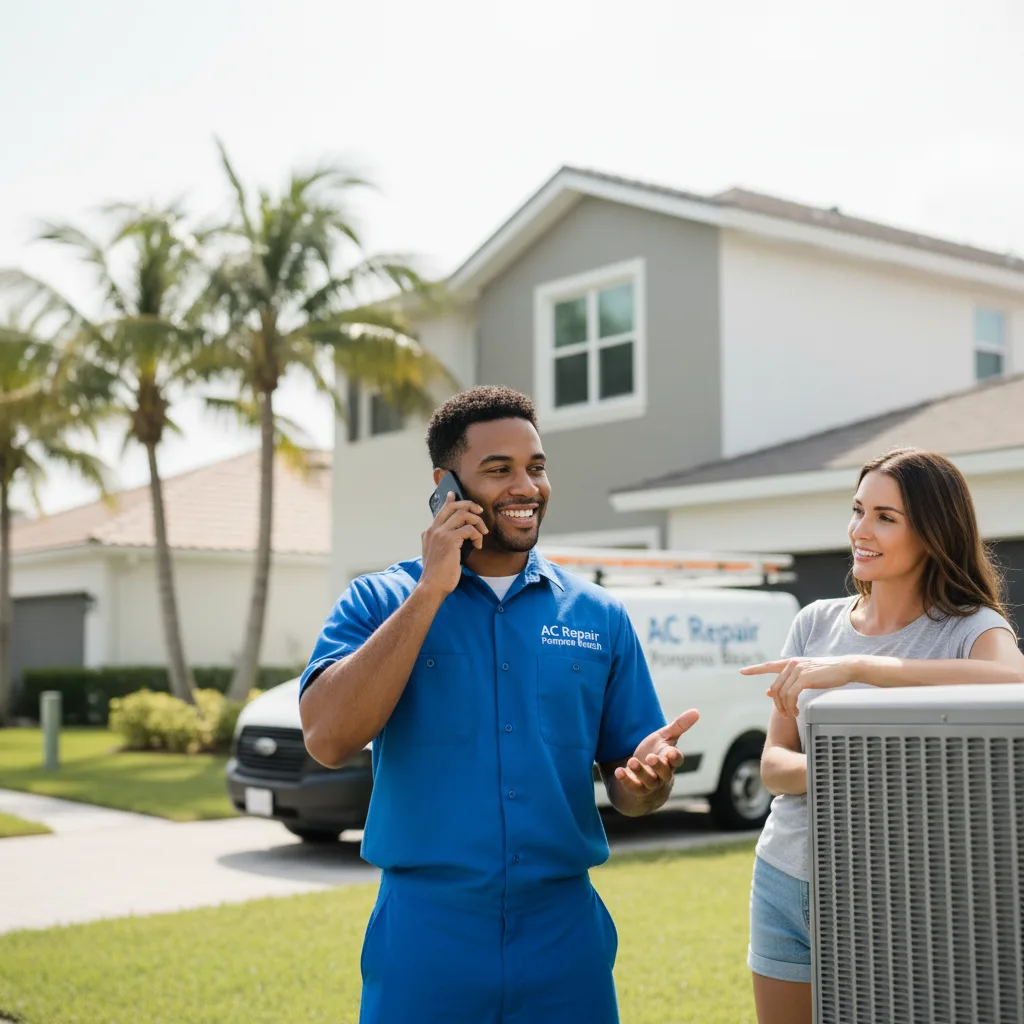 AC Repair Pompano Beach customer support in Warrenton
